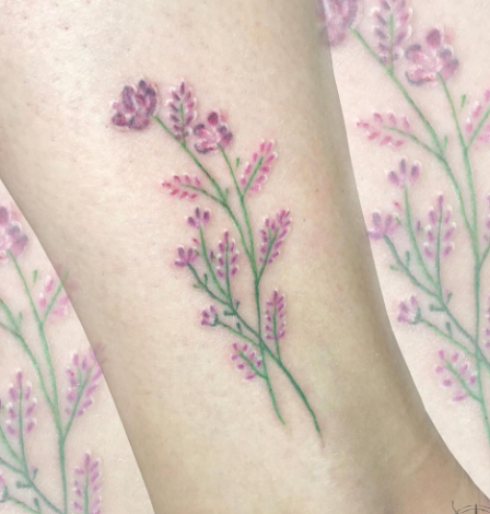 flower tattoo 