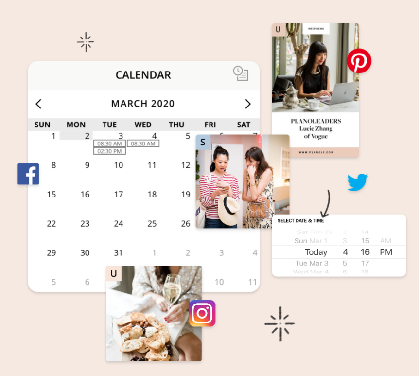 instagram post ideas calendar