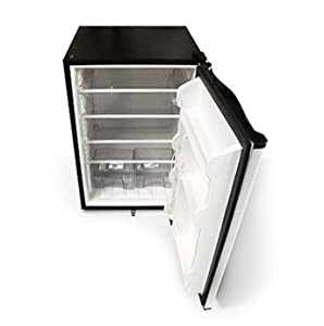 5. Outdoor Refrigerator with Stainless-Steel Front