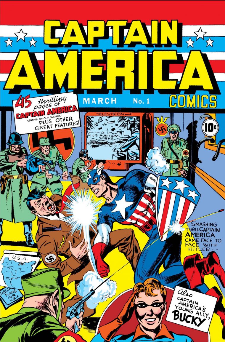 Primeira revista em quadrinhos do Capitão América
