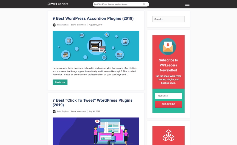 Blogs WordPress que você deve seguir - WPLleaders