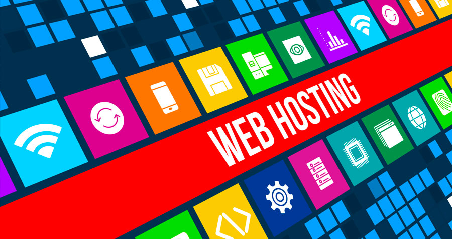 Imagen gráfica de web hosting.