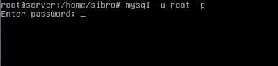 Setelah terinstall maka coba kita akses mysqlnya dengan cara: