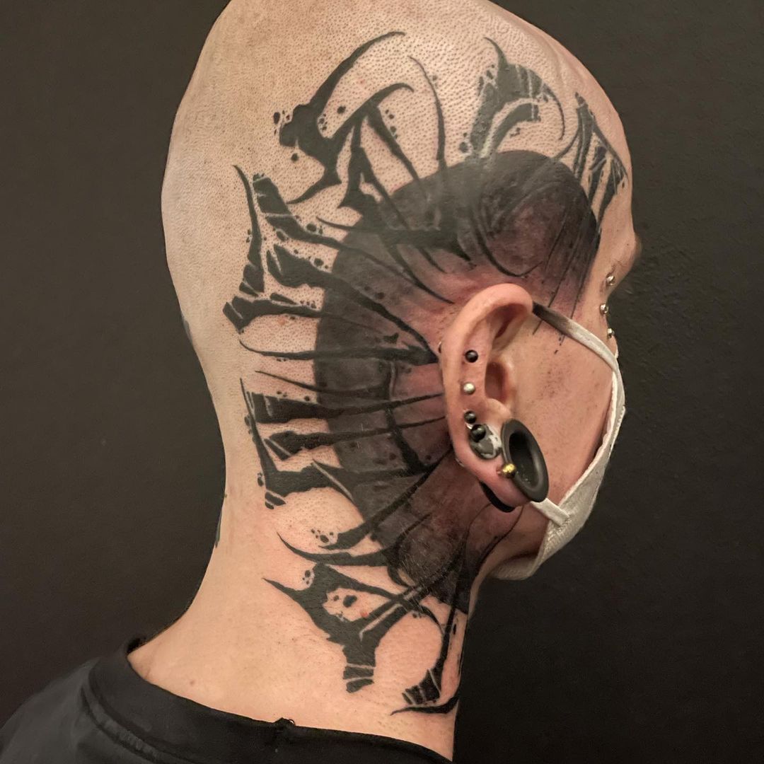 back head tattoo