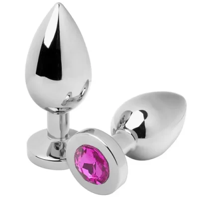 Plug anal aluminium Crystal – Coquette Accessories