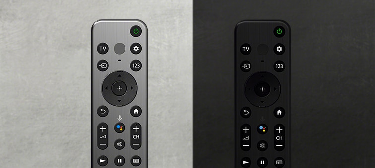 Image of backlit remote in day and night environments