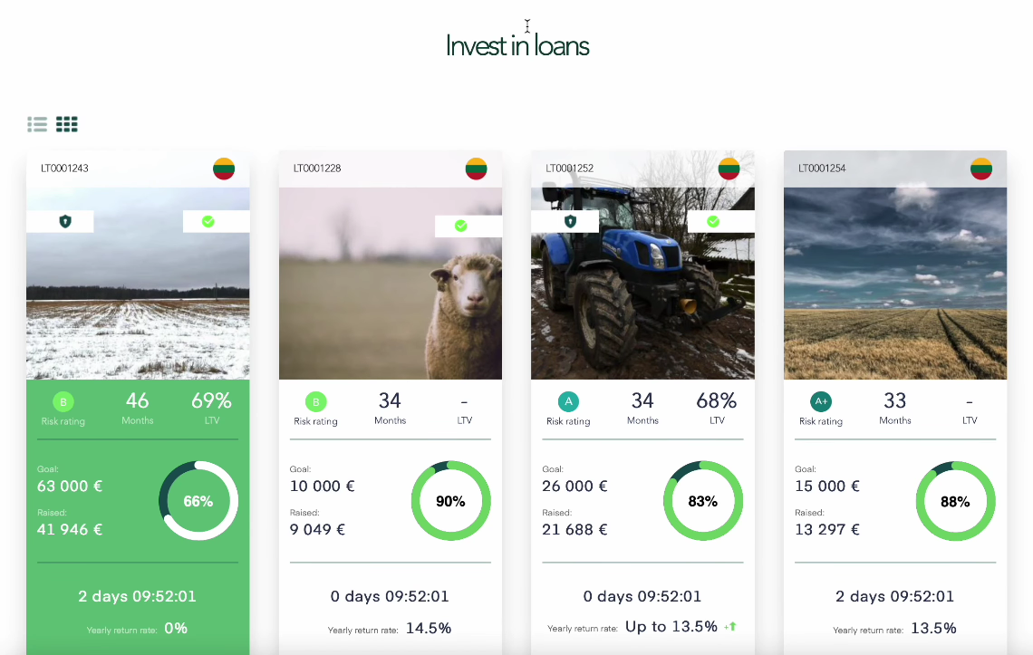 HeavyFinance offers various loans on the home page (after login). 