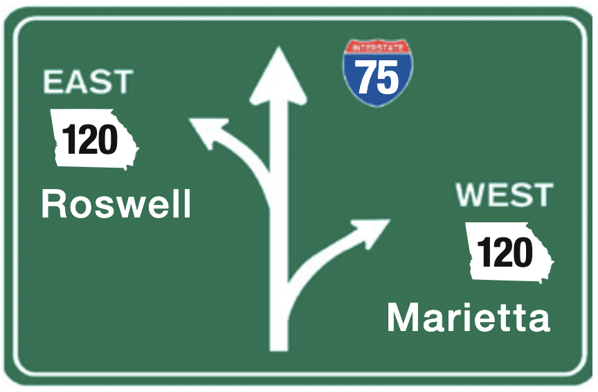 Georgia Road Signs