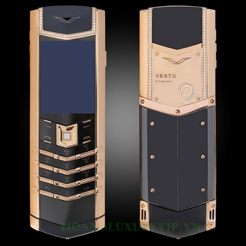 Vertu Signature S Vàng Khối Điểm Kim Cương