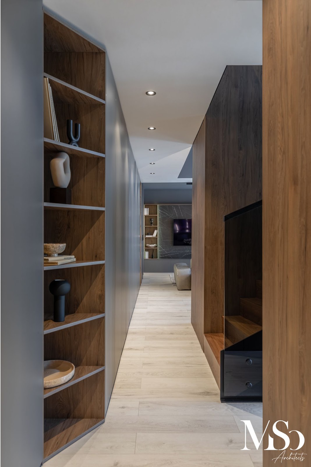 Modern, sobru, elegant: un proiect de amenajare interioară realizat cu produsele Benjamin Moore, 5, Murali Store
