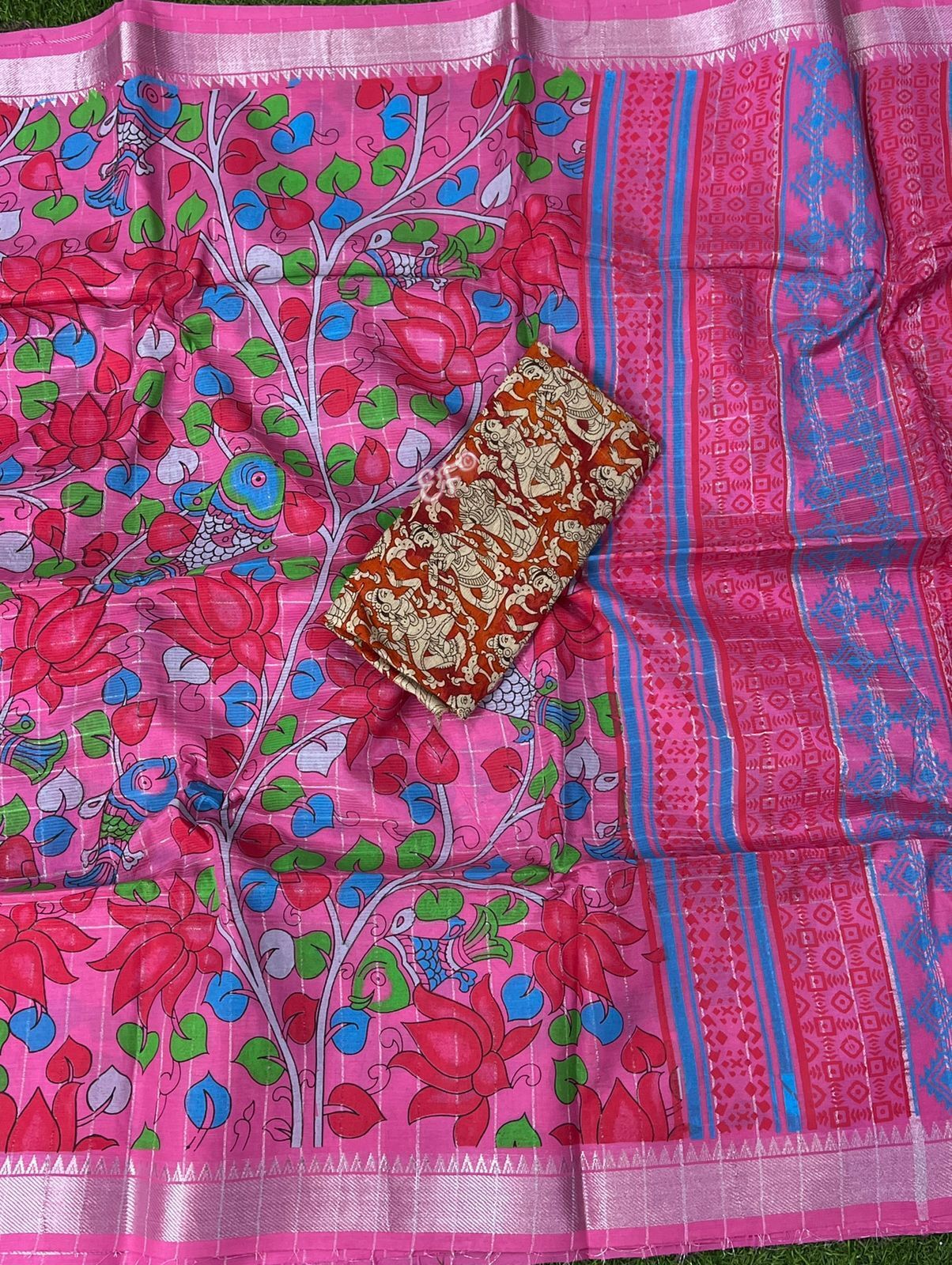 Mangalagiri Silk by Cotton Sarees