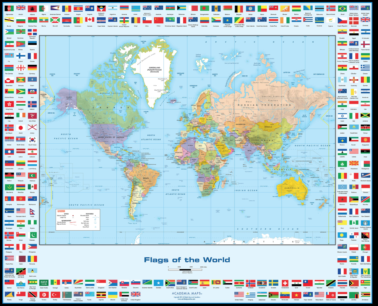 A Look At Some Our World Maps For Sale
