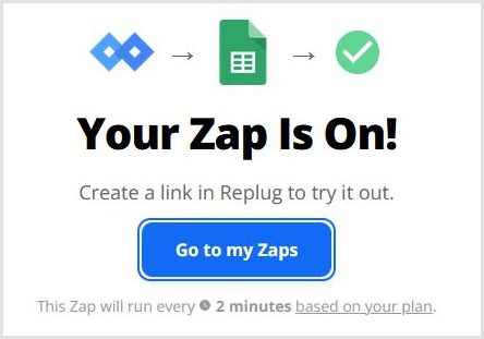 Zap is On