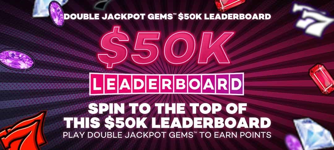 Borgata Casino Double Jackpot Gems $50K Leaderboard