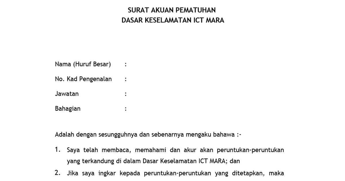 Maksud Surat Rasmi Prprm
