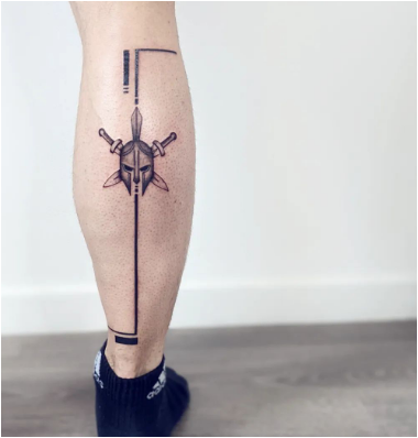Leg Tattoo