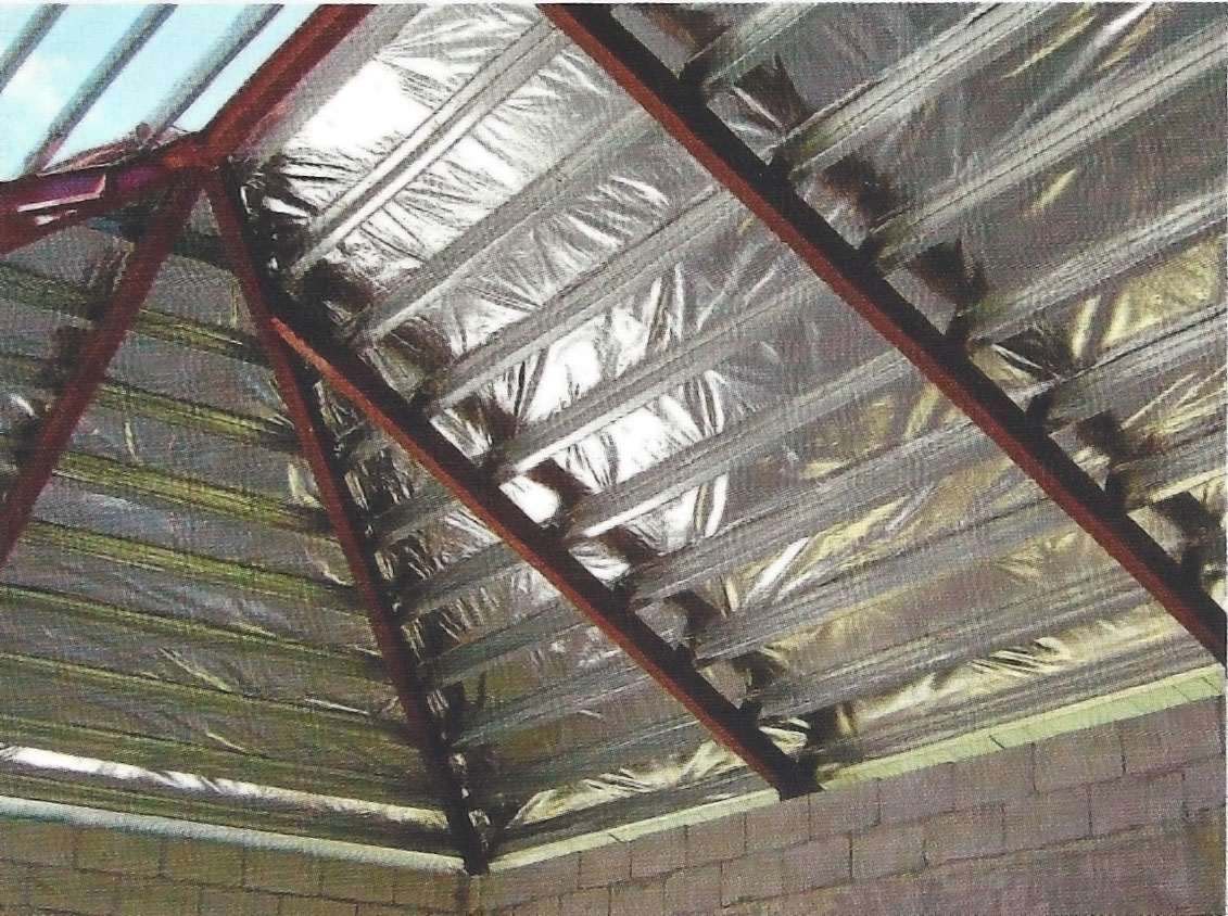 material peredam panas foil