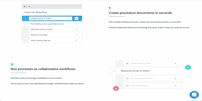 Process street - create procedure documents in seconds, run processes as collaborative workflows