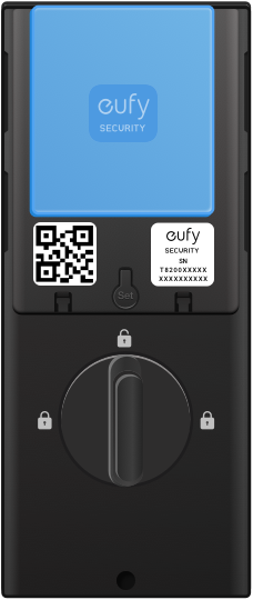 Where is the QR code of smart locks?