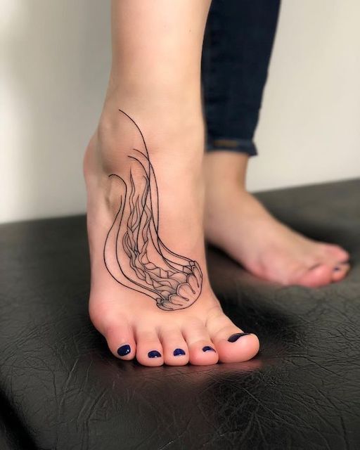 20 Unique Tattoo Designs To Get On Your Foot - InkMatch