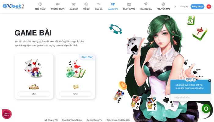 Bạn có thể vào các link dự bị để tham gia đặt cược tại nhà cái 8XBET