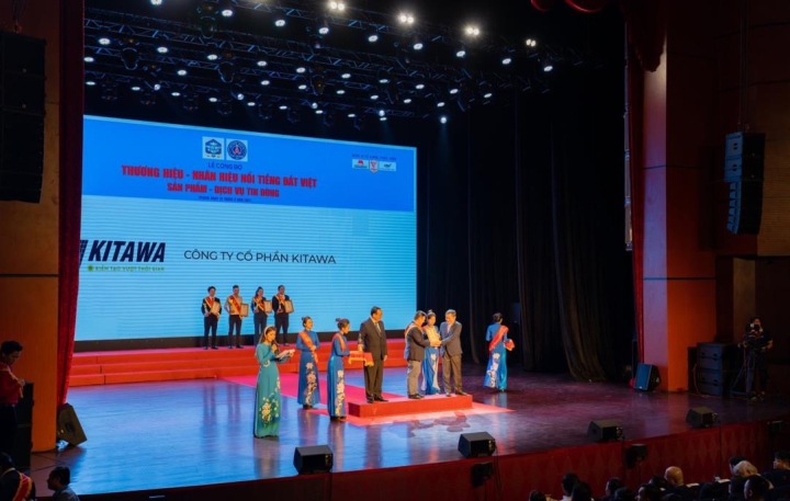 Kitawa đạt giải thưởng 'Top 100 thương hiệu nổi tiếng hàng đầu Việt Nam' - 1