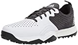 adidas Men's Adipower 4ORGED S Golf Shoe, core Black/FTWR White/Silver Metallic, 7 M US