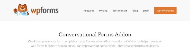 WP Forms is a type of AI software that can help reduce form abandonment.