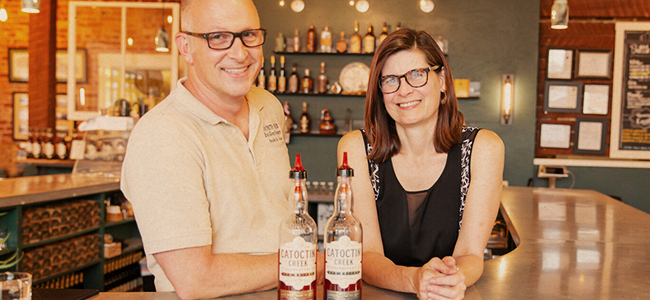 Becky Harris And Scott Harris Of Catoctin Creek Distilling Company