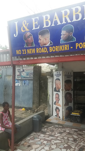 J & E Barbers Shop, No. 23 New Road, Borikiri, Port Harcourt, Port Harcourt, Rivers, Nigeria, Barber Shop, state Rivers