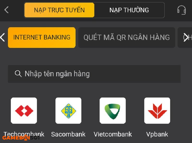 nạp tiền tại bet888