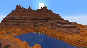 What are eroded badlands biomes in Minecraft?