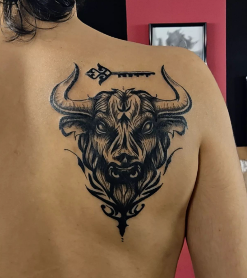 Bull tattoo