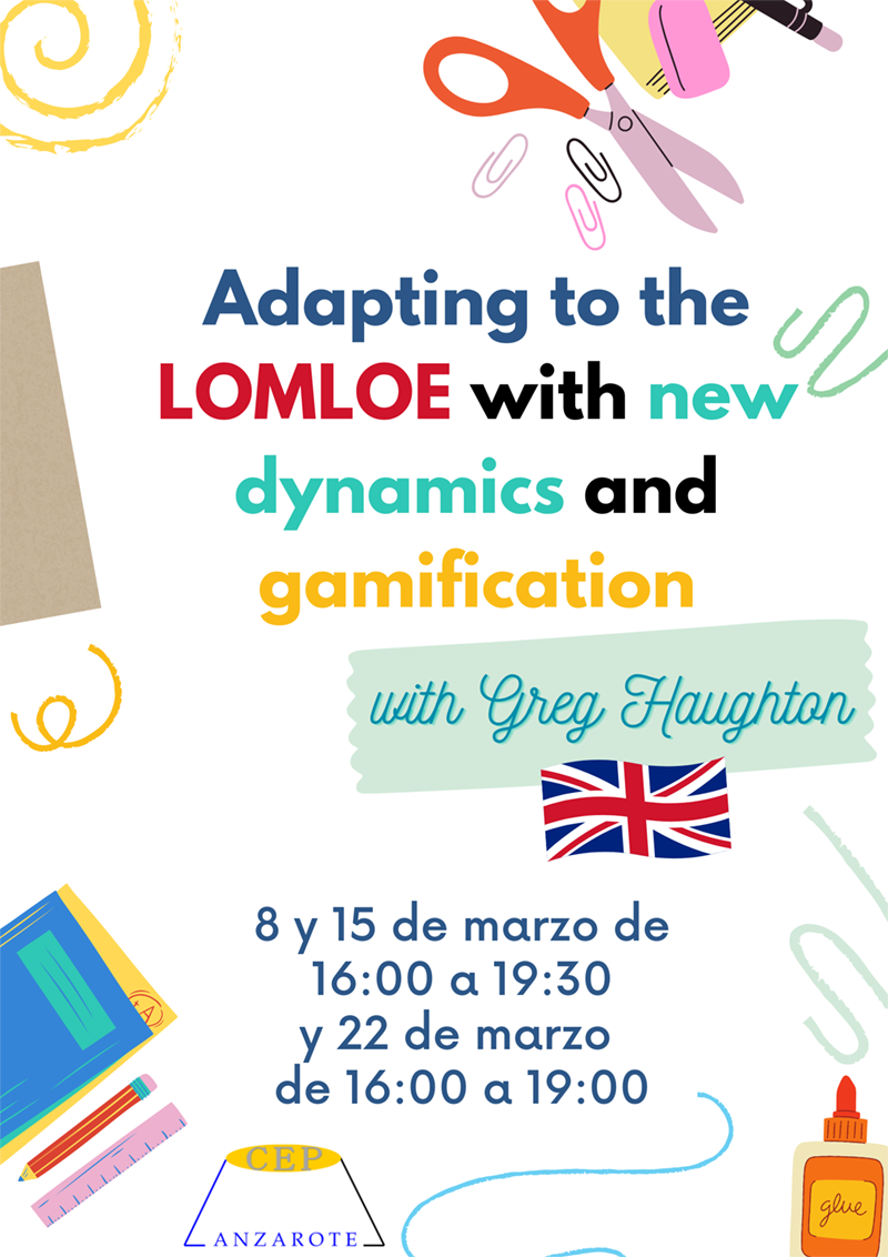 CURSO: ADAPTING TO THE LOMLOE WITH NEW DYNAMICS AND GAMIFICATION