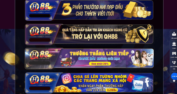 Khuyến mãi 3 lần nạp đầu cho thành viên mới