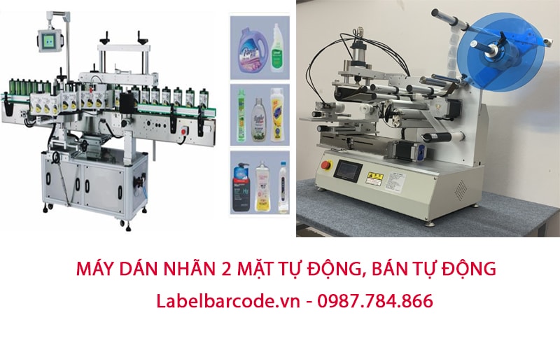 Các loại máy dán nhãn 2 mặt thông dụng nhất hiện nay