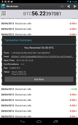 Download Blockchain - Bitcoin Wallet apk