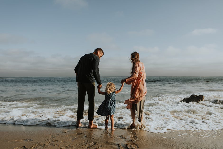 Photo of Family On Seashore