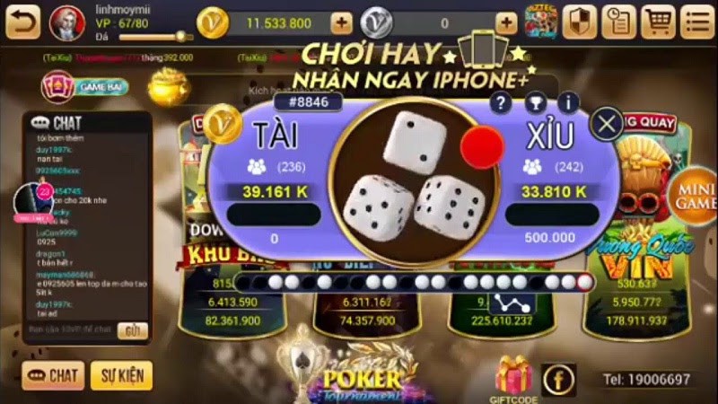 Ưu đãi lớn tại cổng game bài Manvip