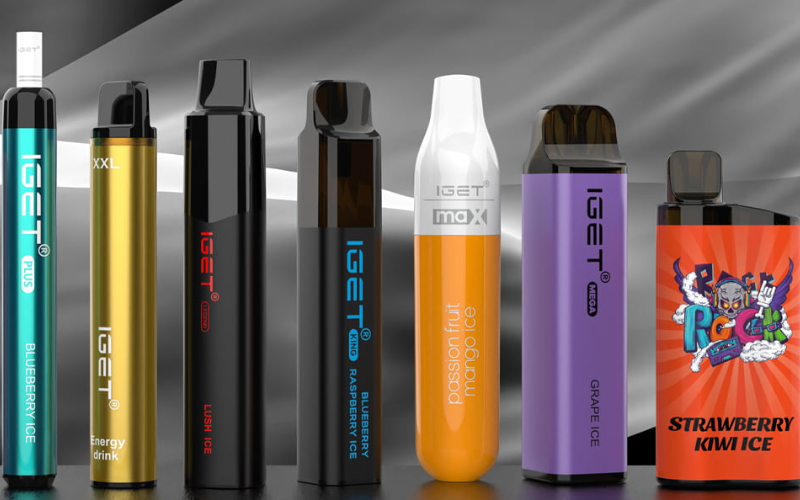 Different types of e-cigarette 
