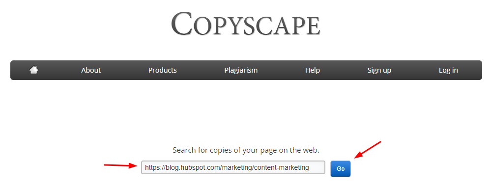 Find Duplicate Content Using Copyscape 