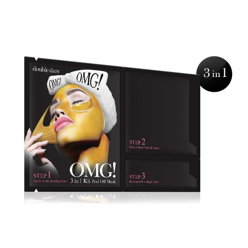 Recenze Riano: Zlatá slupovací maska OMG! 3 v 1