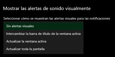 Activar y desactivar las notificaciones visuales y de audio de Bloq MayÃºs y Bloq Num en Windows 10-11