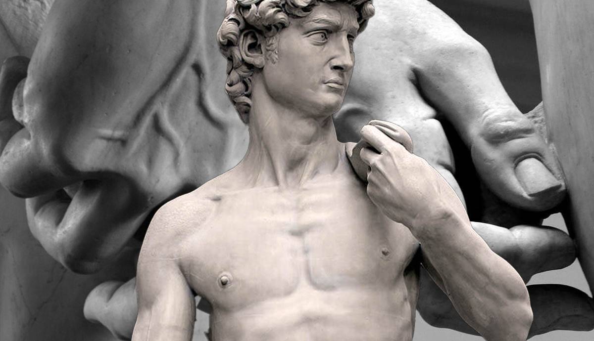 david sculpture by michelangelo details