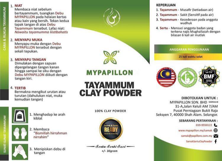 Produk untuk samak dan sertu najis mughllazah - MyPapillon