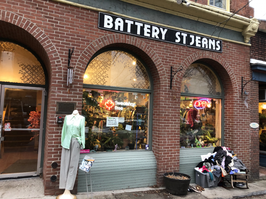 Thrift shop and art haven: Burlington's Battery Street Jeans – BHS Register