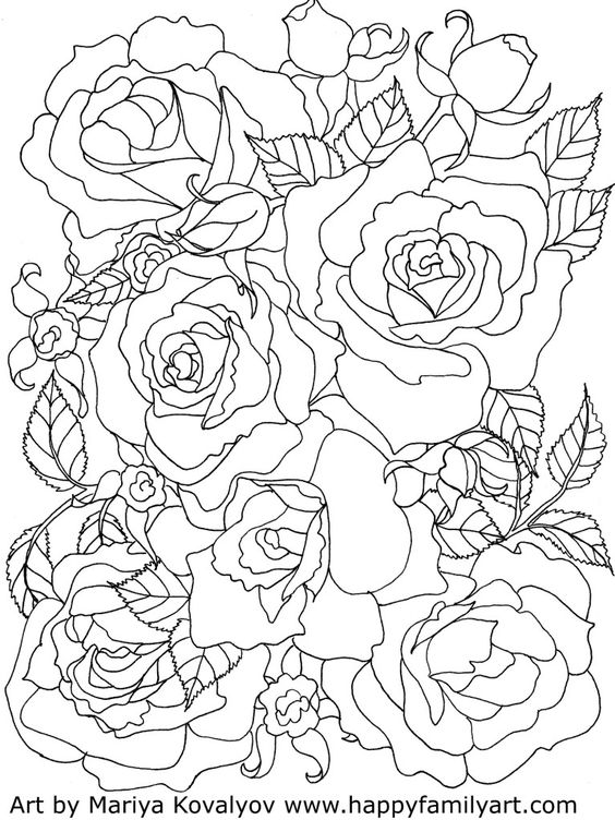 34 Free Printable Valentine's Day Coloring Pages for Adults