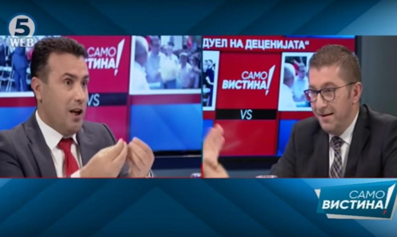 Σφοδρή αντιπαράθεση Ζάεφ-Μίτσκοσκι on air για τις Πρέσπες