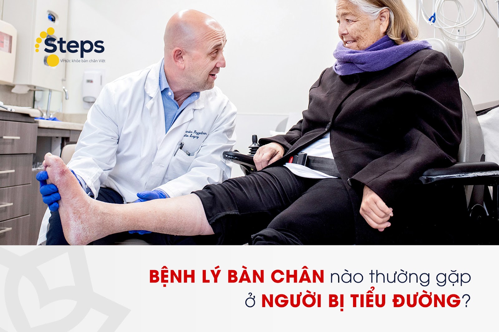 Bệnh lý Bàn Chân nào thường gặp ở bệnh nhân tiểu đường