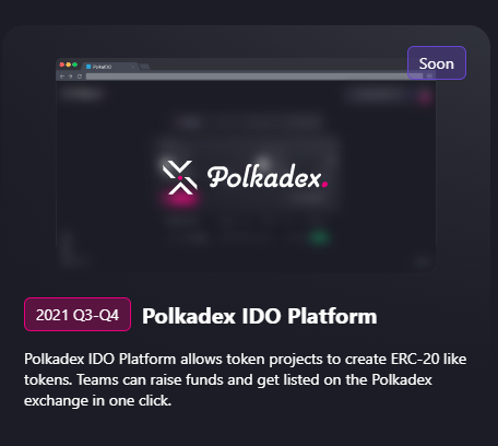 Polkadex released IDO platform